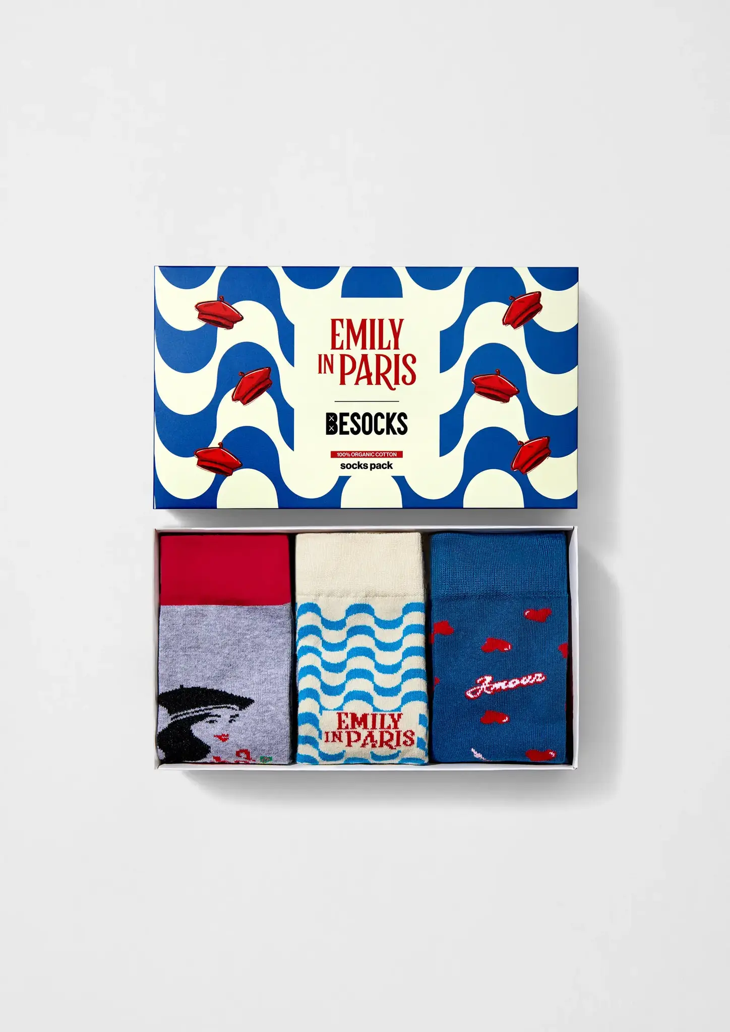 Emily in Paris Sokkenpakket by BeSocks