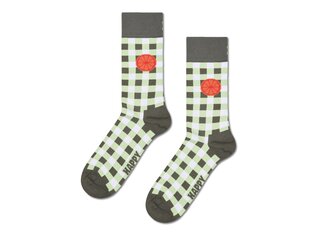 Gingham Orange Sock by Happy Socks