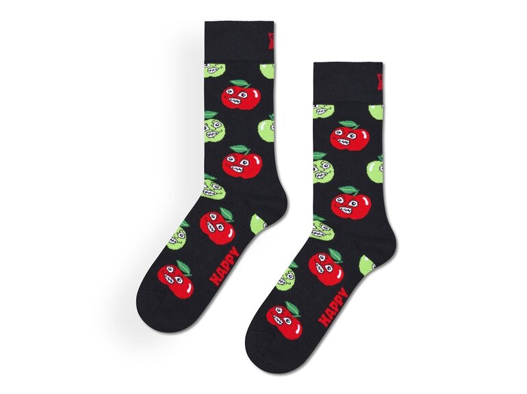Happy Socks Angry Apple Sock by Happy Socks