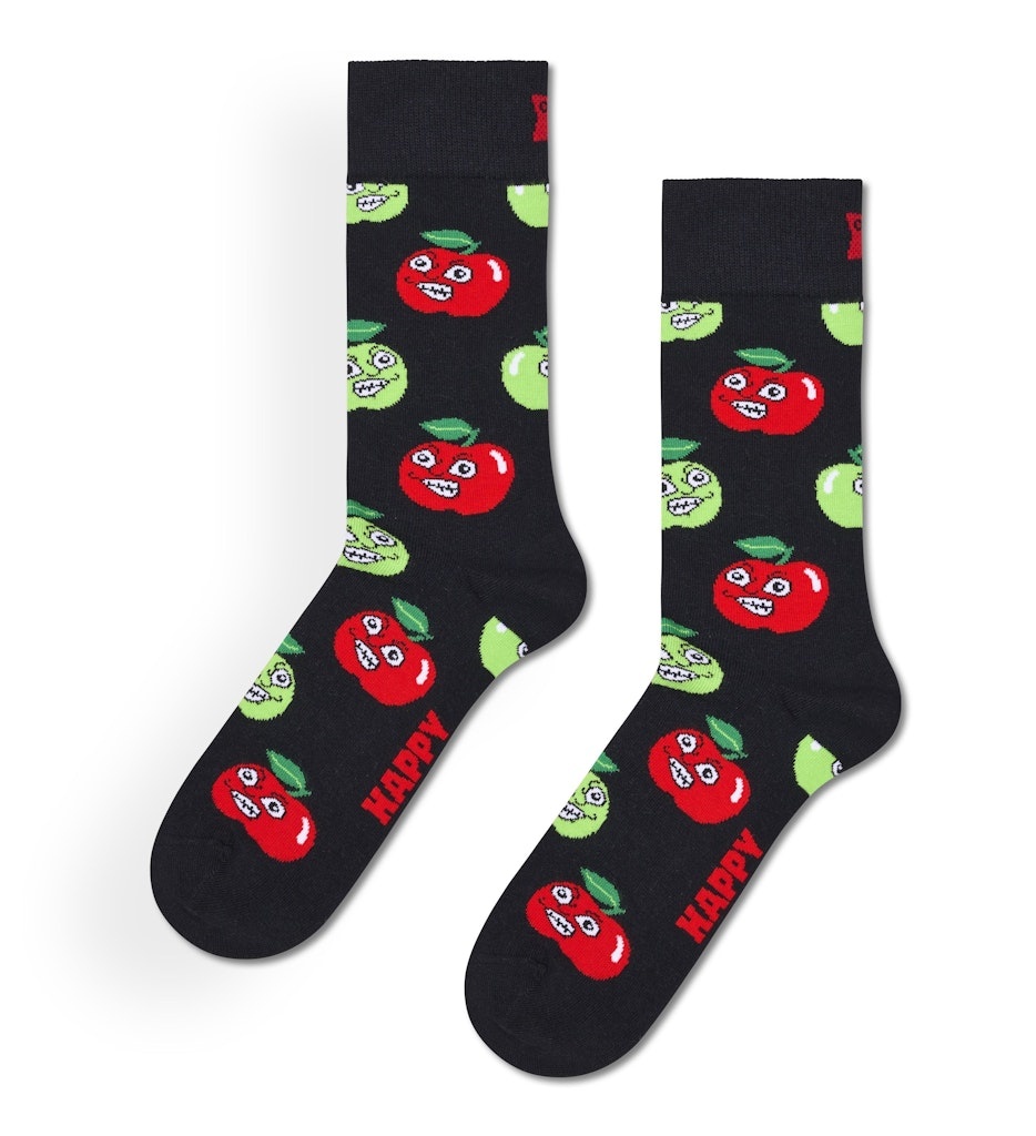 Angry Apple Sock by Happy Socks