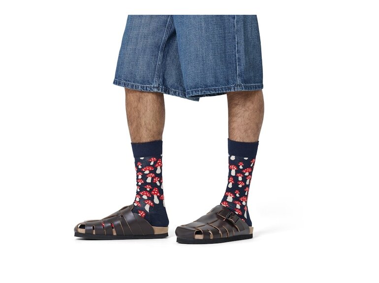 Happy Socks Mushroom Sock by Happy Socks