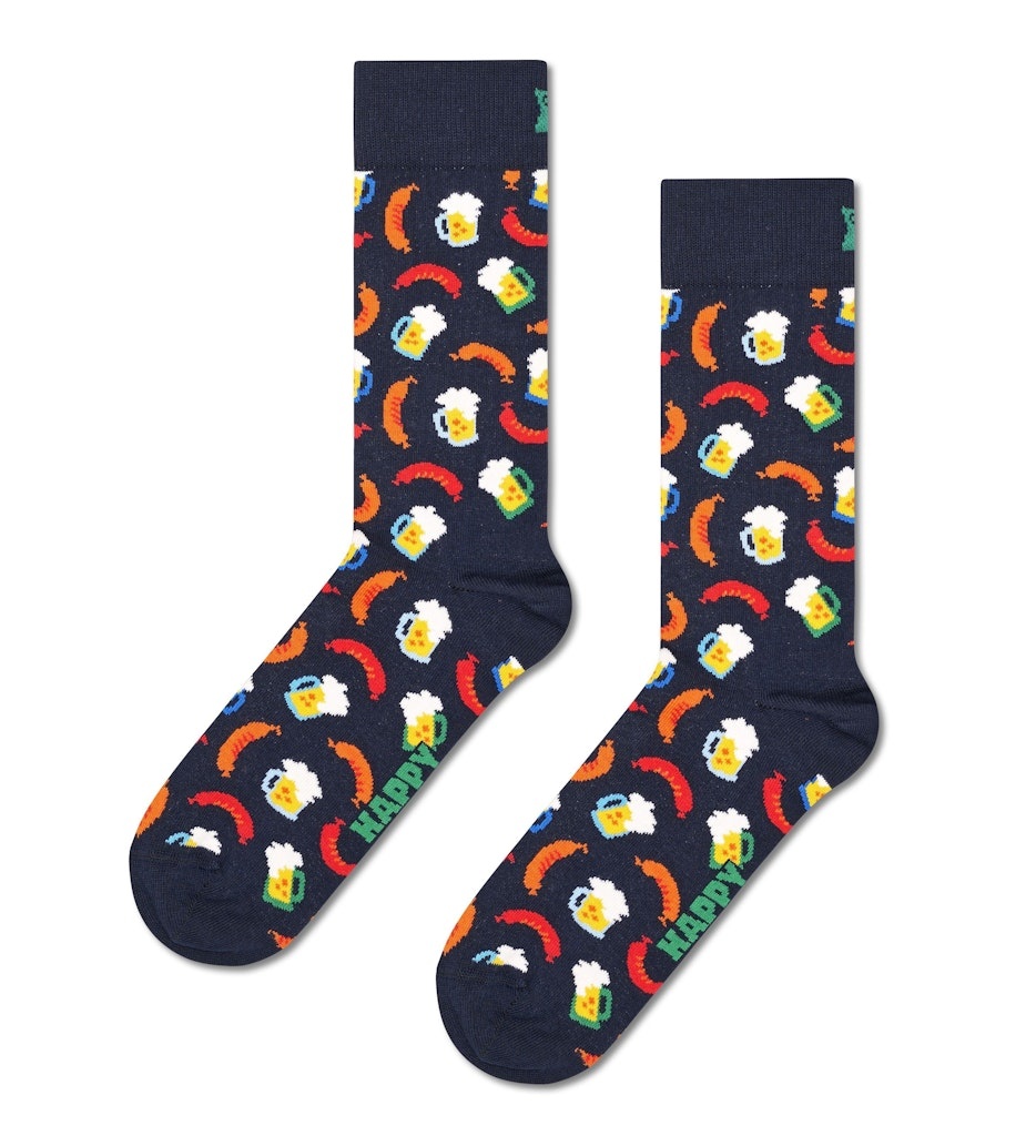 Beer And Sausage Sock by Happy Socks