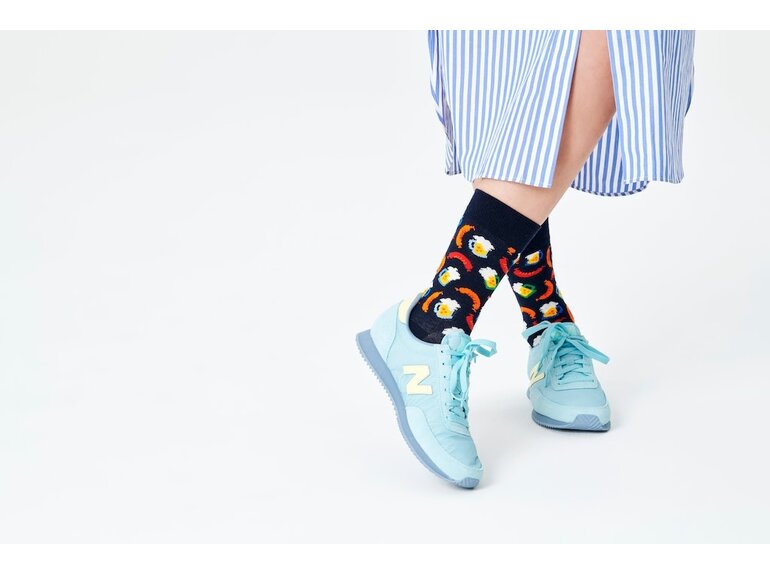 Happy Socks Beer And Sausage Sock by Happy Socks