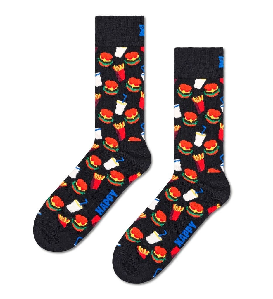 Hamburger Sock by Happy Socks Hamburger Sock by Happy Socks