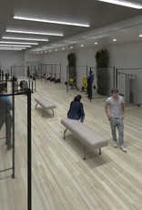 LDB Écran anti-virus pour salles de sport et milieu médical