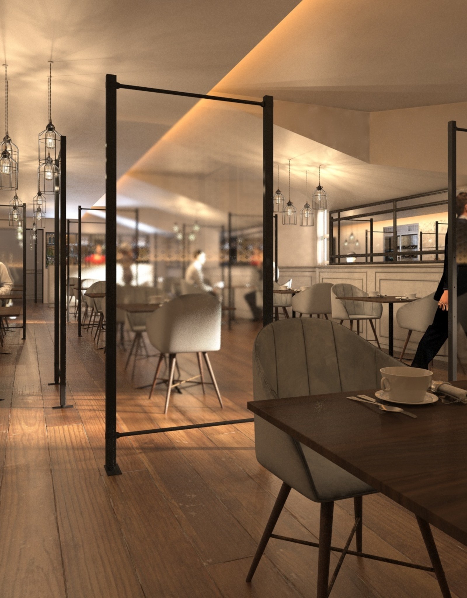 LDB Protection Screen for Coffeshop, Hotels and Restaurants