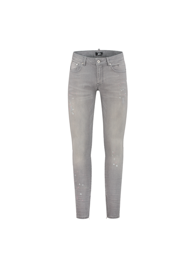 Jeans - Splatter / Grey