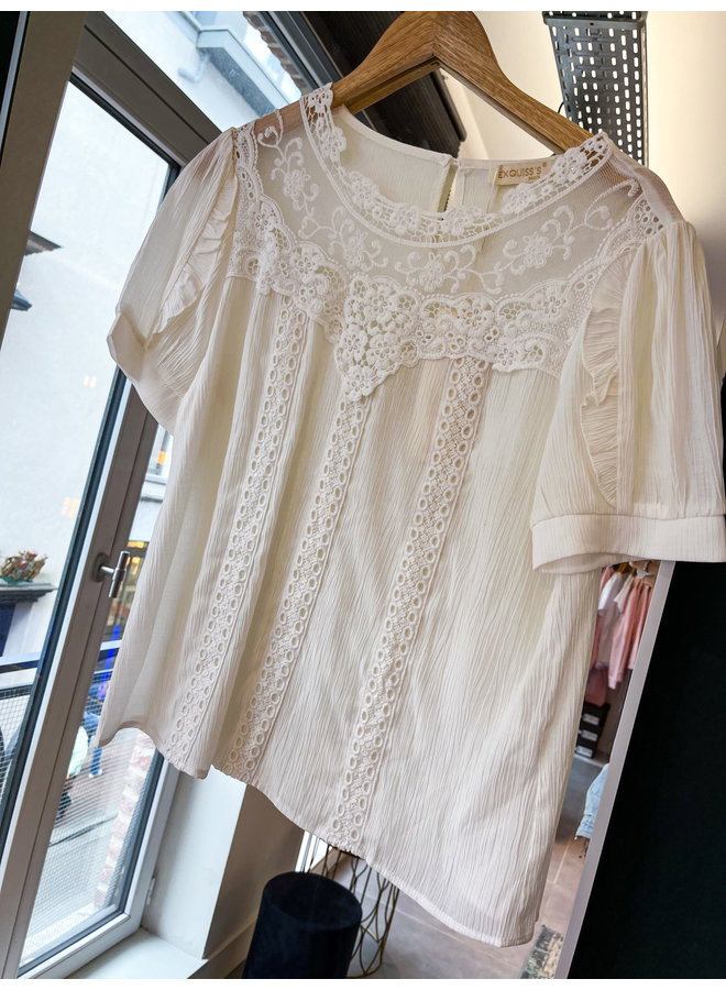 Top - Summer Broderie / Off White