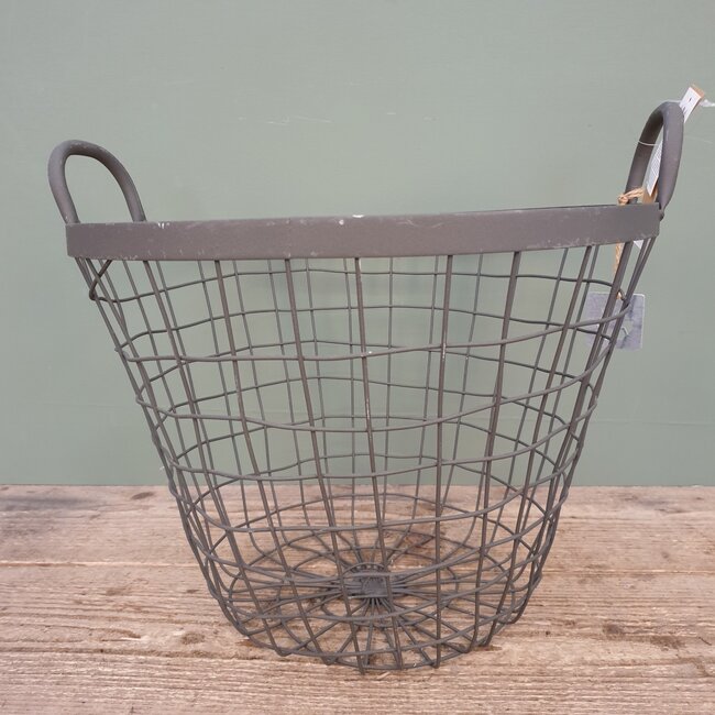 M014 - Mand zink klein - 37 x 37 x 35 cm