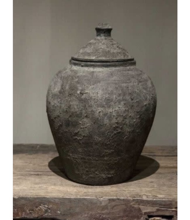 # Nepal pottery - damak - 27 x 27 x 38 cm
