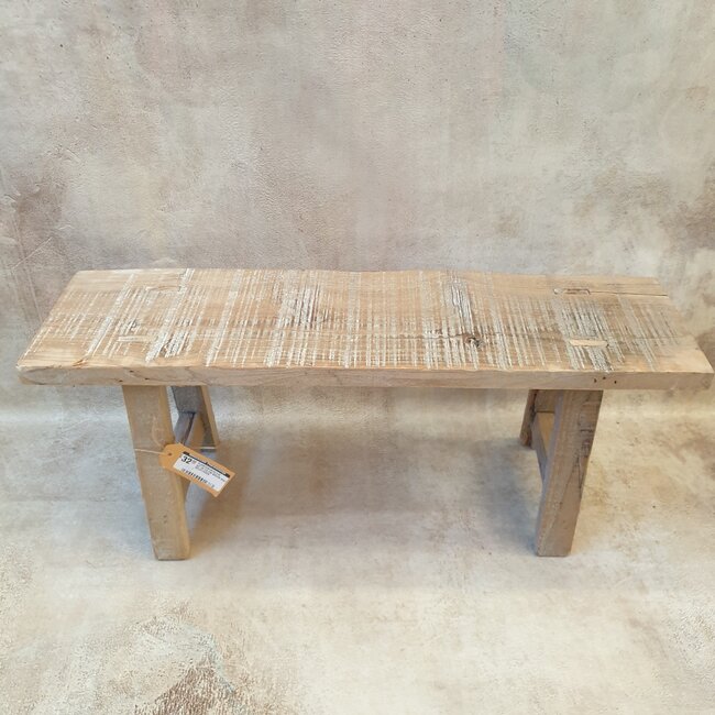 PLANTENTAFELTJE 60*18*24 CM BRUIN HOUT RECHTHOEK