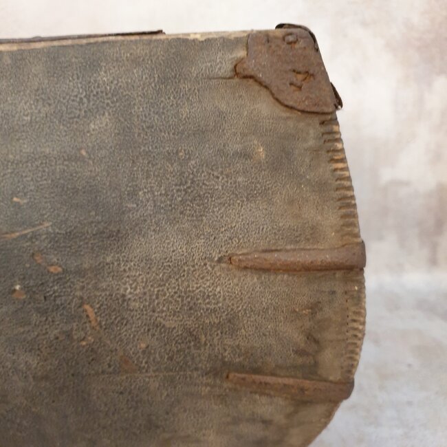 Chinese houten mangelbak - 1 - 30 x 29 x 25 cm