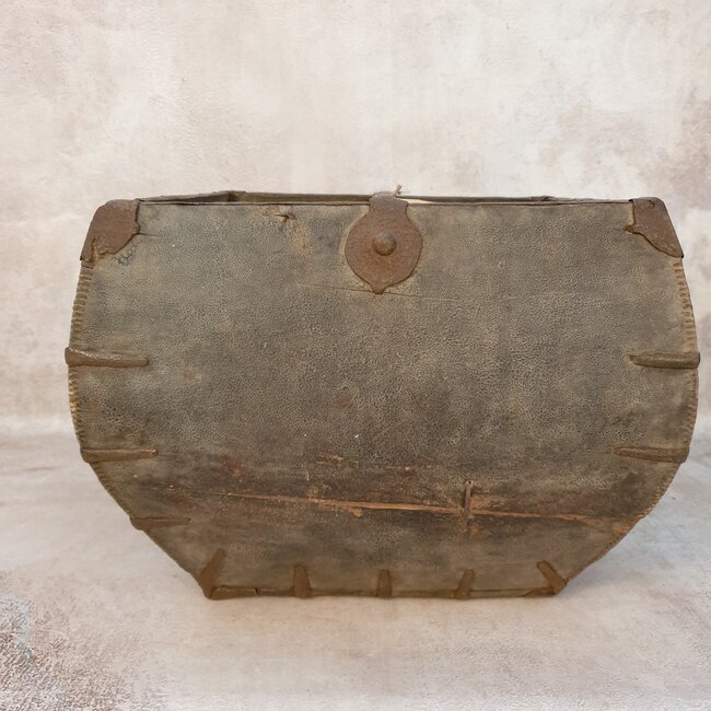 Chinese houten mangelbak - 1 - 30 x 29 x 25 cm