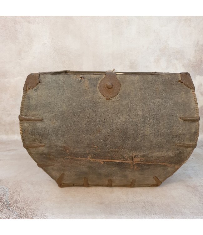 Chinese houten mangelbak - 1 - 30 x 29 x 25 cm