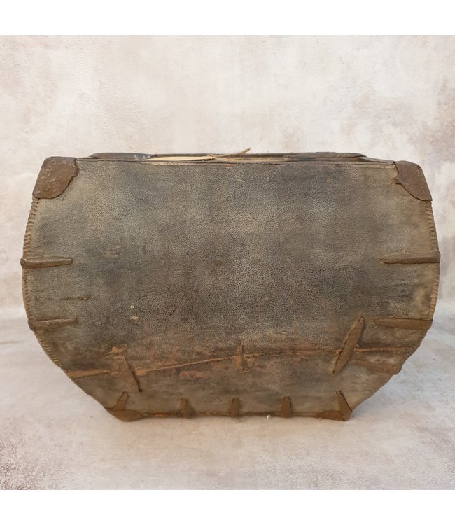 Chinese houten mangelbak - 1 - 30 x 29 x 25 cm