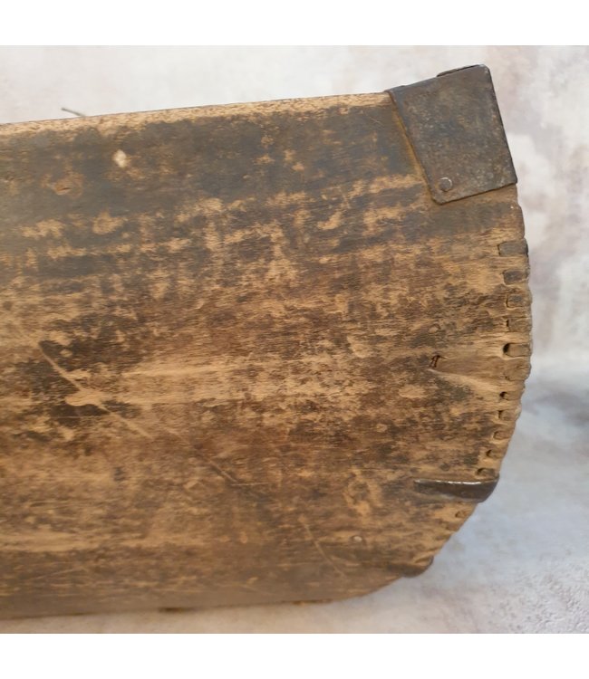 Chinese houten mangelbak - 4 - 39 x 39 x 24 cm