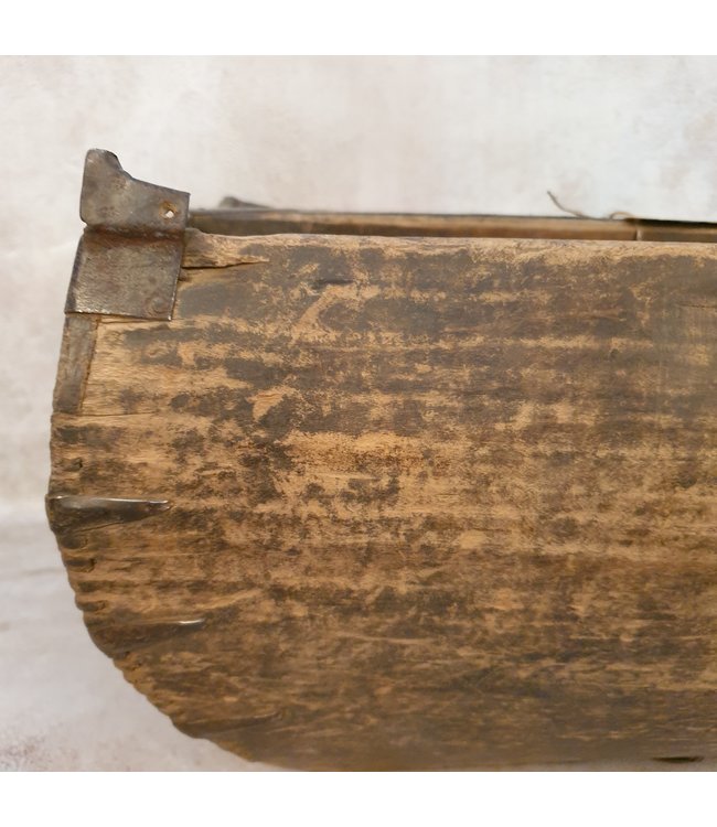 Chinese houten mangelbak - 4 - 39 x 39 x 24 cm