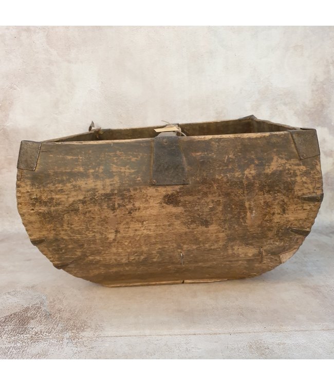 Chinese houten mangelbak - 4 - 39 x 39 x 24 cm