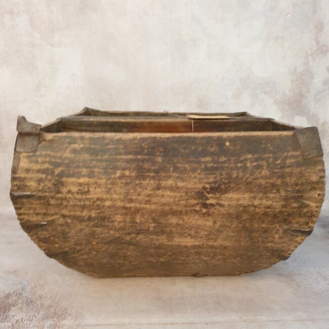 Chinese houten mangelbak - 4 - 39 x 39 x 24 cm