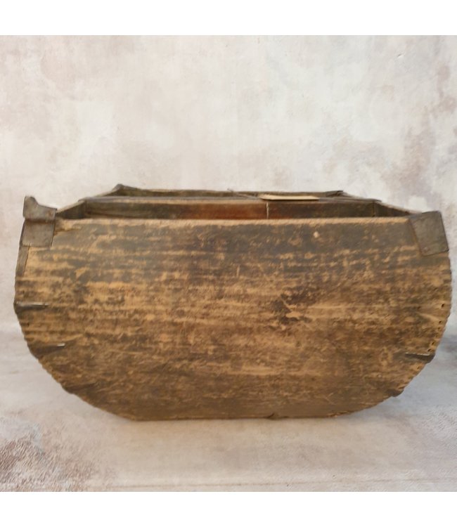 Chinese houten mangelbak - 4 - 39 x 39 x 24 cm