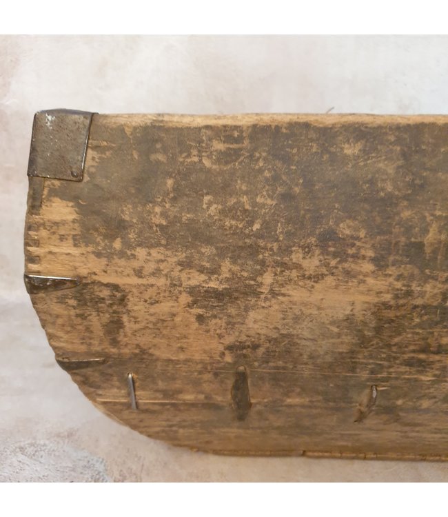 Chinese houten mangelbak - 4 - 39 x 39 x 24 cm