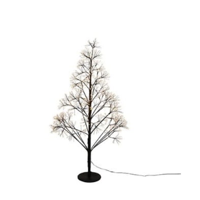 Countryfield Kerstboom LED Patric S zwart-L30B30H120CM