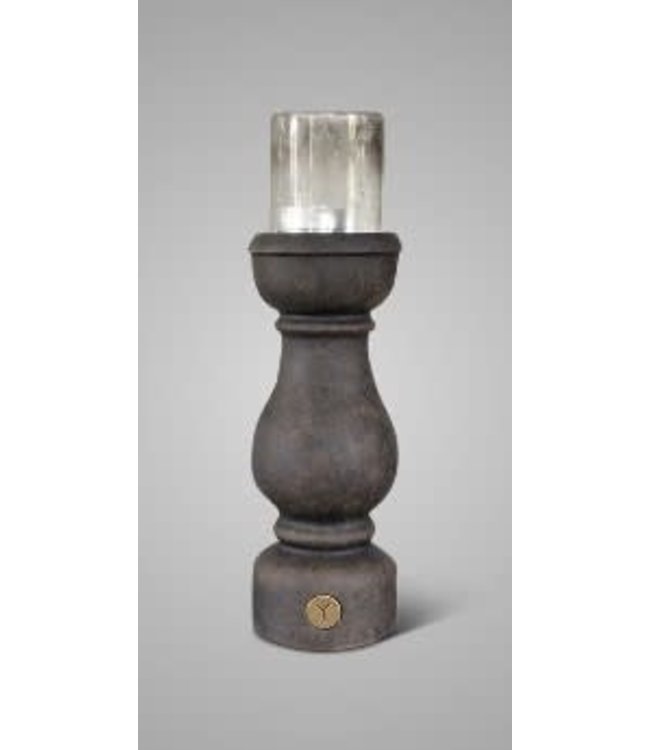 Brynxz CANDLEHOLDER BRYNXZ SPECIAL MAJESTIC BROWN L D.14 H.36 - excl. glas