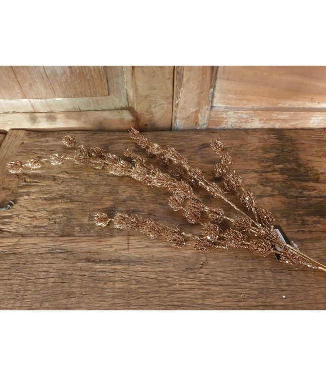 copper weeping branch 77x 10 x 3 cm