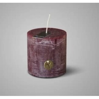 Brynxz RUSTIC CANDLE BORDEAUX D.10 H.10