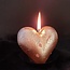 Brynxz CANDLE HEART OF GOLD 8x12x10 - kaars