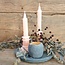verzending eigen risico - Candle comple bright pink s d.8 h.20 - kaars - per stuk