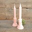 verzending eigen risico - CANDLE COMPLE BRIGHT PINK L D.8 H.25 - kaars per stuk
