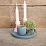 verzending eigen risico - CANDLE COMPLE BRIGHT PINK L D.8 H.25 - kaars per stuk