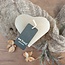 Brynxz ### CANDLE HEART SAND S D.8 H.6 - kaars - hart