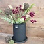 Still 3150 - Cilinder Pot Planter L BS - Ca. 28 D x 34 H cm - excl. onderbord en deco