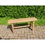 ### Houten bankje - 101 x 24 x 46 cm - wordt niet verzonden/alleen afhalen