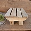 ### Table historic wood 28x19.5x11.5cm - Natural