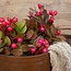 # BESSENTAK STEKER ROOD - gaultheria - bergthee - kunst - 33 cm