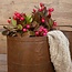 # BESSENTAK STEKER ROOD - gaultheria - bergthee - kunst - 33 cm