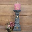 Brynxz ### RUSTIC CANDLE OLD PINK D.10 H.10