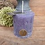 RUSTIC CANDLE BLACK BLUE D.7 H.7