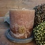 Brynxz ### RUSTIC CANDLE BROWN OLIVE D.10 H.10