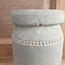 Planter edge majestic vintage - aardewerk - 12 x 22 cm