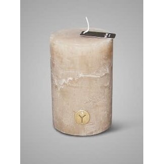 Brynxz RUSTIC CANDLE NATURE D.10 H.15
