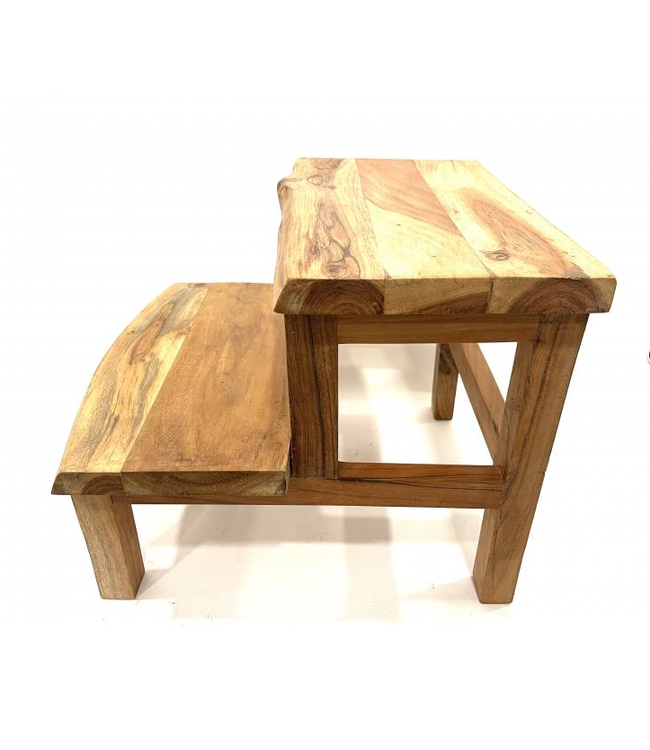 Step stool - 42x 48x 39 cm - hout