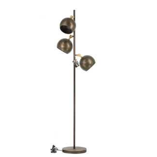 Staande lamp met drie kappen - 35x35x161cm - wordt niet verzonden/afhalen in Hellum