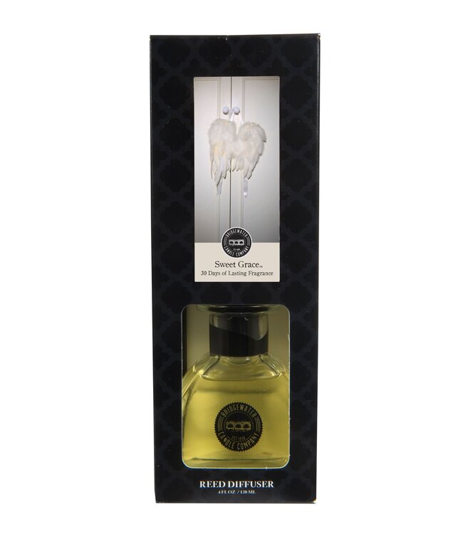 Diffuser - geurstokjes - Sweet Grace - 8x8.9x23.3 cm