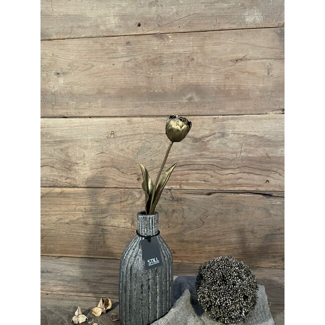 double tulip sally 43 cm gold s tulp per stuk