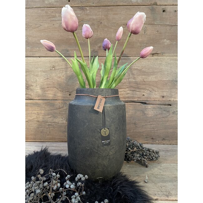 87017 26 tulp classic mauve - bos 7 stelen - ca. 45 cm