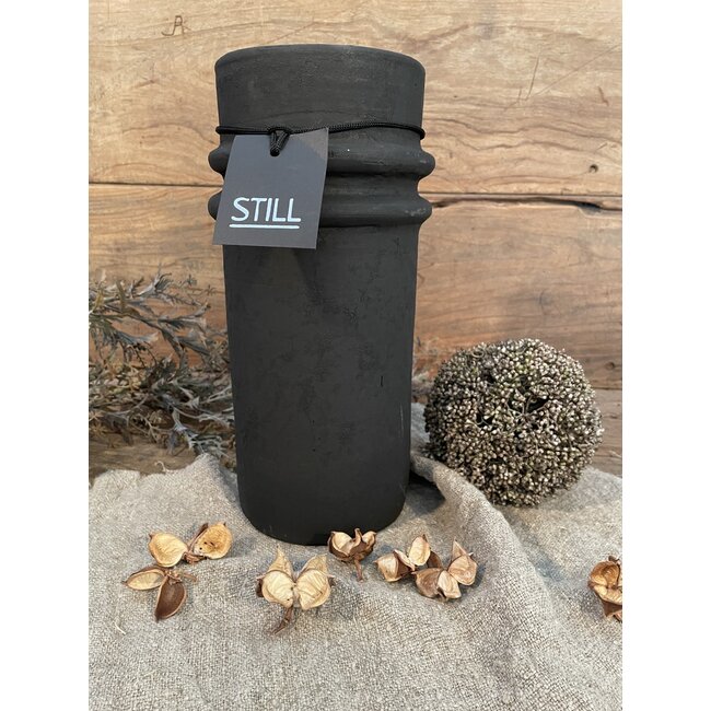 Still 31141 - Bamboo Vase L Black Series